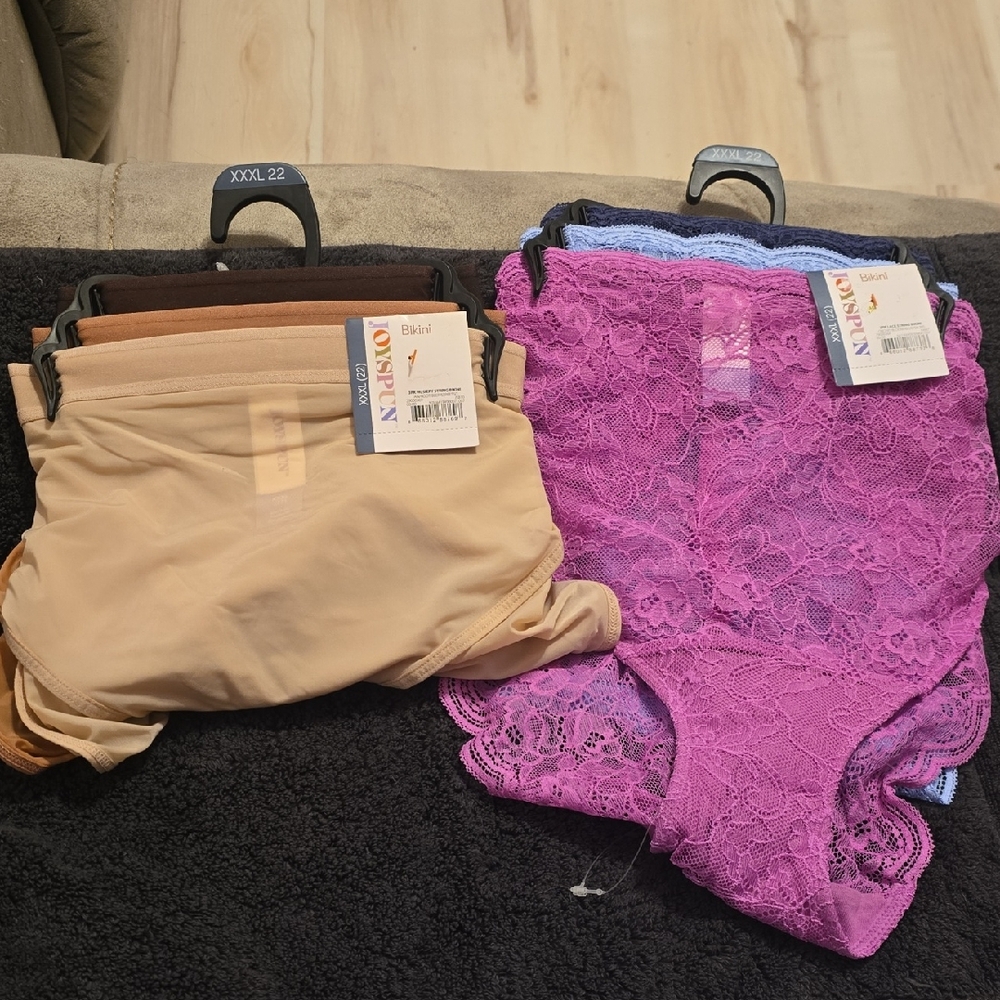 Joyspun Bikini Bundle Two Packs Of Three Size XXXL New In Package
